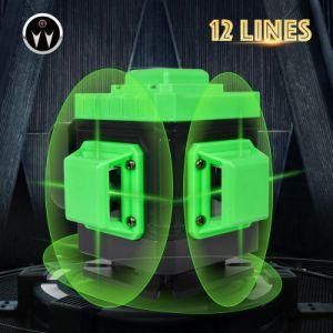 360 12 Lines 3D Green Digital Self-Leveling Laser Auto Leveling Laser Level