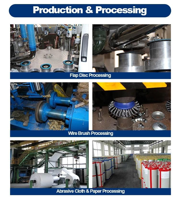High Quality Wire Polishing Tools with Crimped Wire