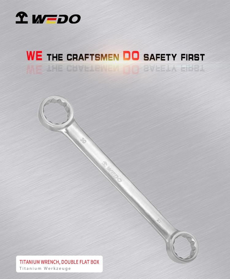 WEDO Titanium Double Flat Box Wrench