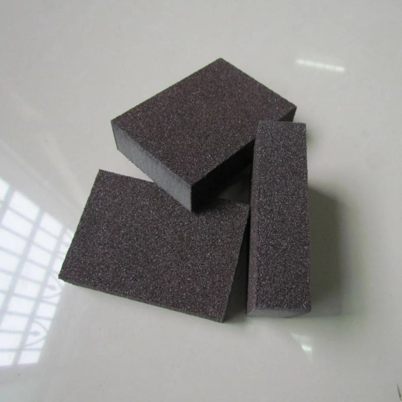 Factory Aluminum Oxide Abrasive Sanding Sponge Block for Wood and Metal