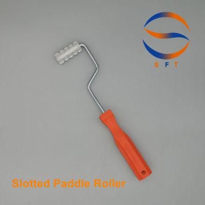 Customized Aluminium Slotted Paddle Rollers for Fiberglass Reinforced Plastic