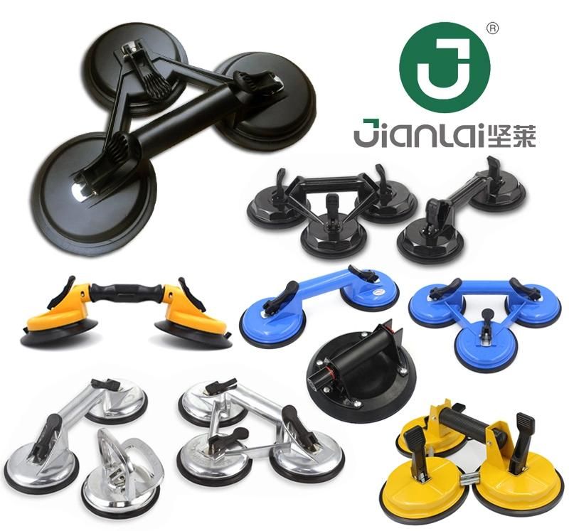 Adjustable Heavy Duty Double Handle Gripper Glass Sucker Suction Cup