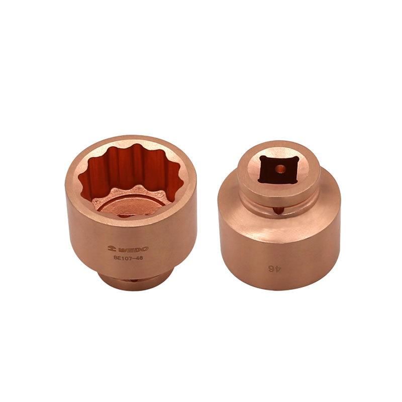 WEDO 3/4" 1/2"Non-Sparking Beryllium Copper Socket High Quality Impact Socket