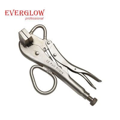 Deli R Model 5 &quot;7 &quot;10in Non-Slip Handle Adjustable Silver Pliers Steel Quick Pliers Curved Claw Best Ocking Pliers