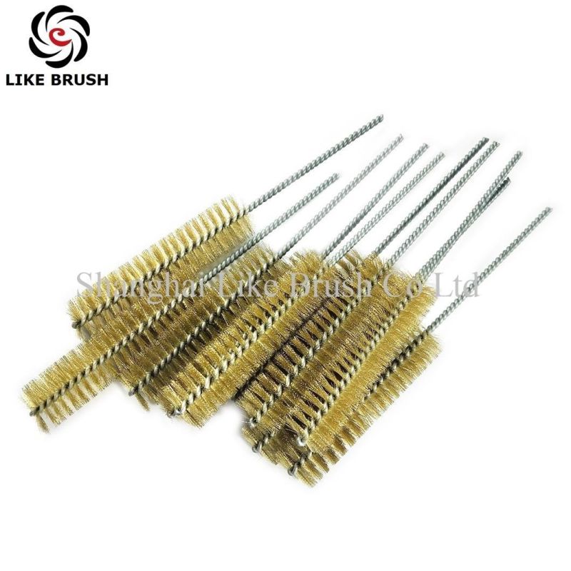 Brass Wire Tube Brushes for Drills