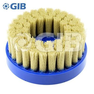 Od 120 mm Diamond Abrasive Nylon Disc Brush for Engine Deburring, Grit 180