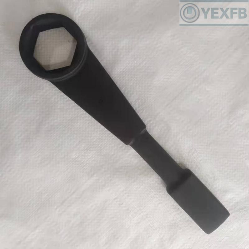 40cr-V Steel Straight Striking/Slugging Box/Ring/Hammer Spanner/Wrench, 1-3/4"