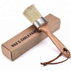 Paint Brush Hot Sale Round Brush Chalked Paint Two Brush Set Use with All Brands of Chalked Paint