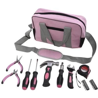 Pretty 11PCS Ladies&prime; Home Reparing Kit Pink Hardware Tool Sets, Hand Tool Set