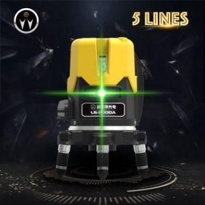 5 Line Green Beam Cross Multi Laser Level