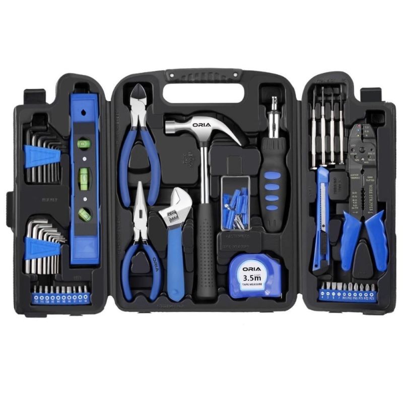 Customized Hand Tools Hardware 129PCS Household Tool Box Set Combination Tool