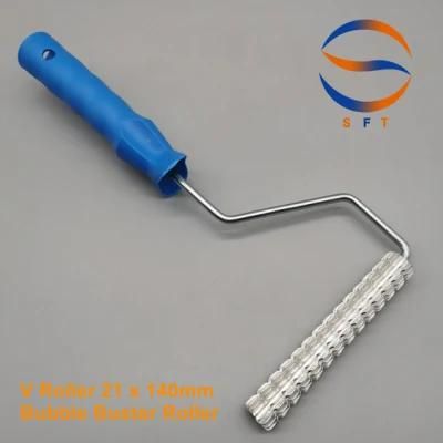 OEM Aluminum Bubble Buster Rollers Construction Tools for FRP Lamination