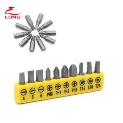 25mm pH2 pH3 Hex Slotted Screwdriver Power Handtool Bit Set