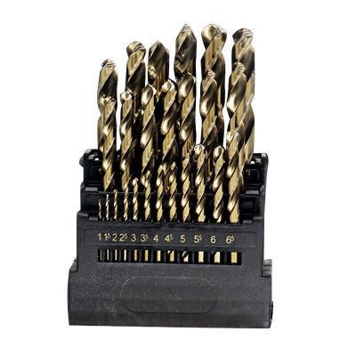 M42 HSS Twist Drill Bit Set for Stainless Metal 8% High Cobalt Copper Iron