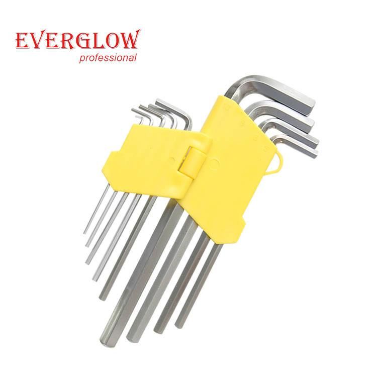 9PCS Extra Long Arm Ball Point Hex Key Set