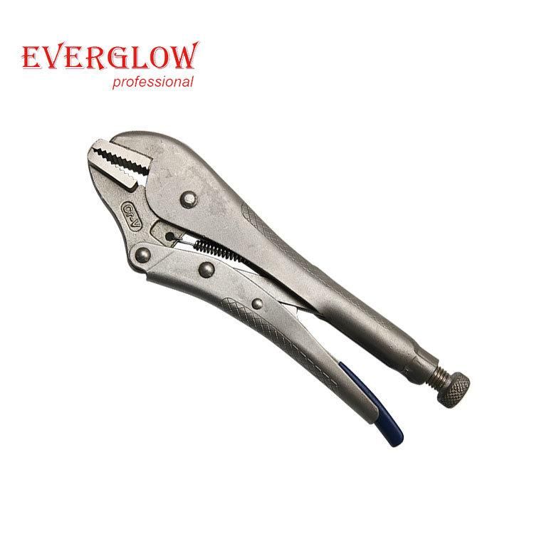 Hot Sales 10 Inch Round Nose Pliers Vise Grips Curved Jaw Locking Pliers