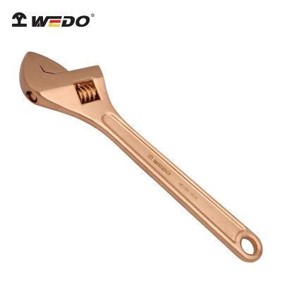 WEDO Hot Sale Wrench 24&quot; Non-Magnetic/Sparking Adjustable Spanner Beryllium Copper