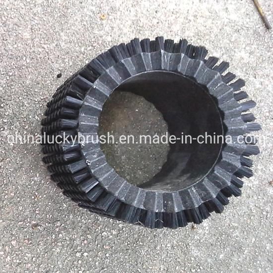 Horse Hair Round Wheel Brush (YY-704)