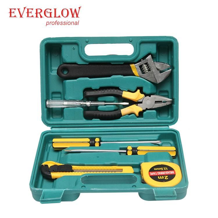 8PCS Tool Kit with Plier Screwdriver Tape Cutter