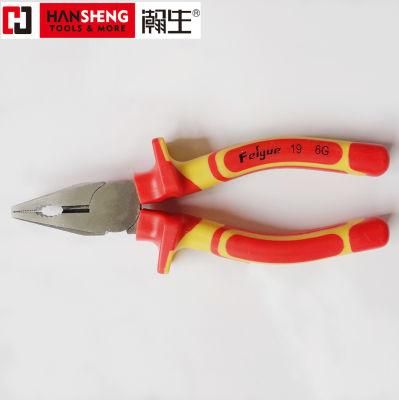 Professional Hand Tools, Made of CRV, VDE Side Cutter, VDE Plier, VDE Combination Pliers