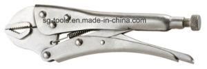 V Style Curved Jaw Pliers with Surface Finish/Polished