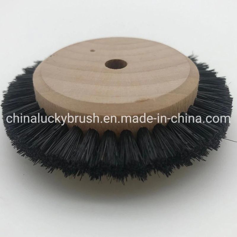 Pig Bristle Small Dental Jewelry Cleaning or Polishing Wheel Round Disc Brush Industrial Brush (YY-994)