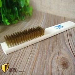 8*20 Row Brass Wire Brush, Cleaning Brush, Non Sparking Safety Hand Tools