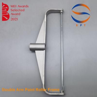 Cast Aluminium Double Arm Frame for Paint Roller Brushes