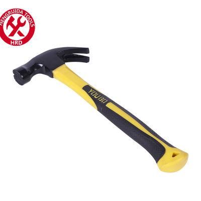 Amrican Type Claw Hammer with Fiberglass Handle