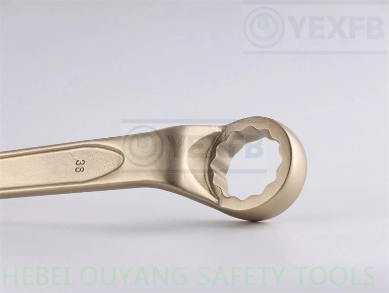 Anti Spark Atex Tools Single Box/Ring Wrench, Offset, 36mm