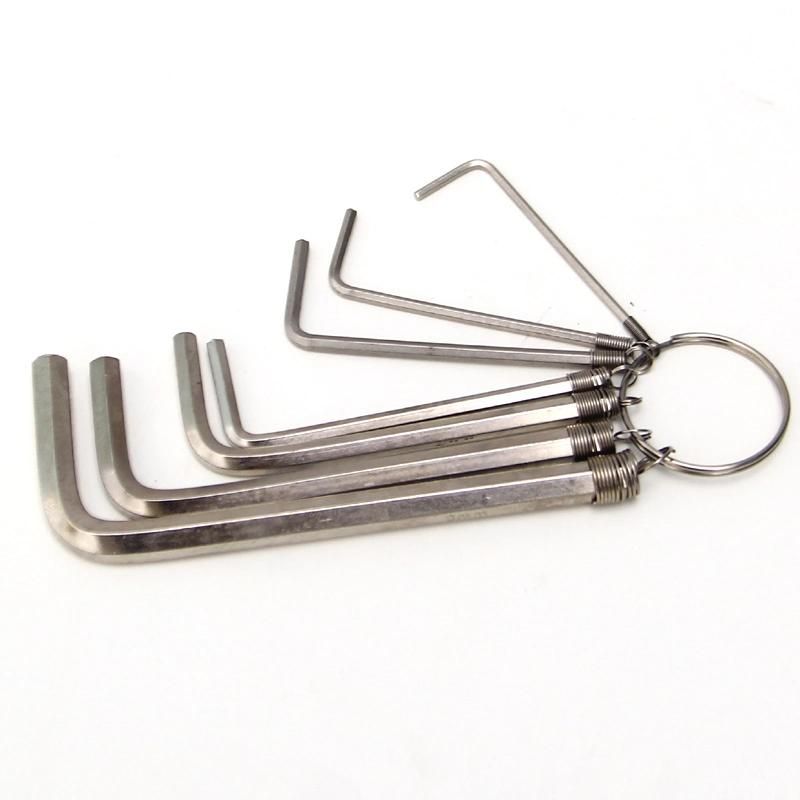 Folding Allen Wrench Set with Holder Allen Key Set