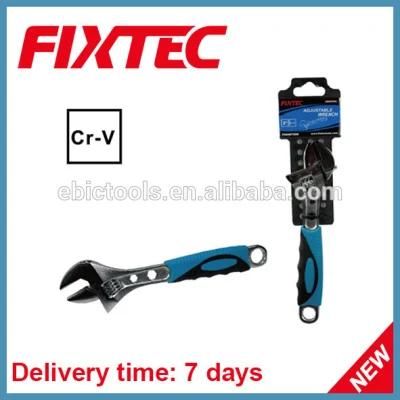 Fixtec Hand Tool Hardware CRV Material Adjustable Wrench