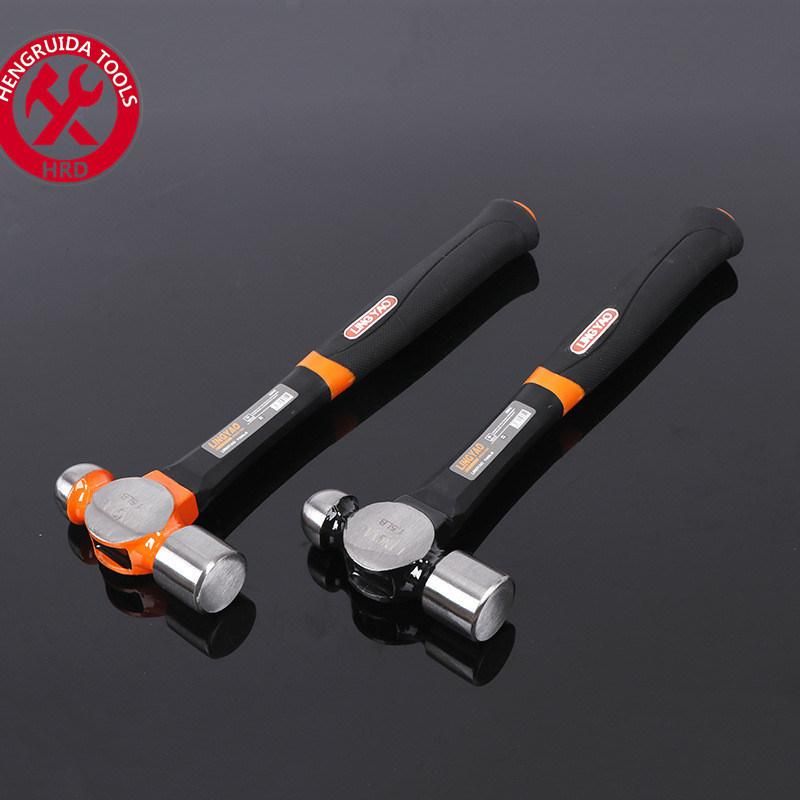 Ball Pein Hammer with 3 Colors Fiberglass Hand High Quality