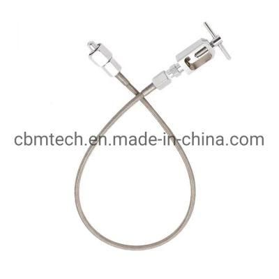 High Pressure Hose Connector Oxygen Hose Fitting Cga870 to Cga540 Oxygen Transfill