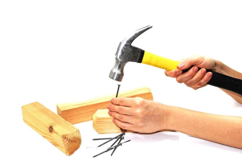 Wood Handle Fiberglasses Claw Hammer Forging Hammer in Guangzhou