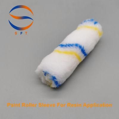 4&prime; &prime; Mini Rad Paint Roller Sleeve for Resin Appliation