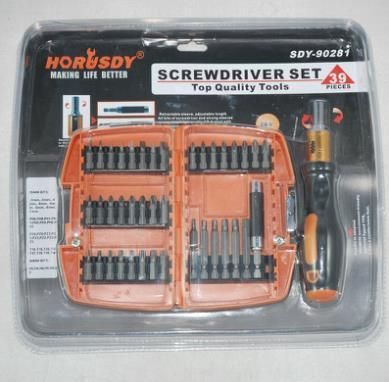 39PC Screwdriver Bits Set Tools Set