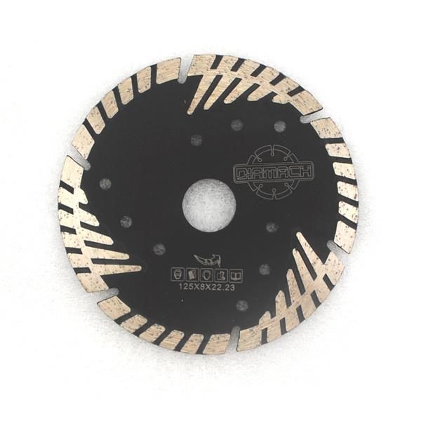 5 Inch Diamond Protected Teeth Blades for Cutting Granite
