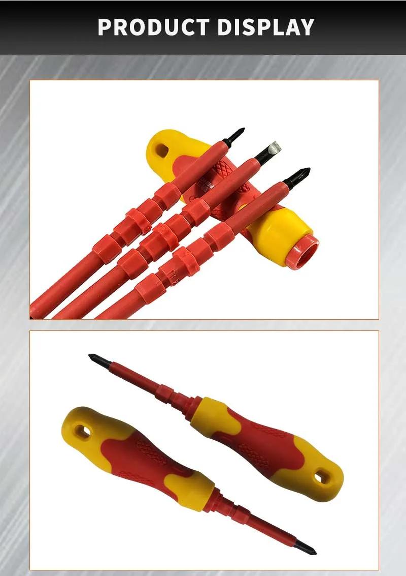 Commonly Used Screwdriver Combination Sets with Magnetic Manual Tools