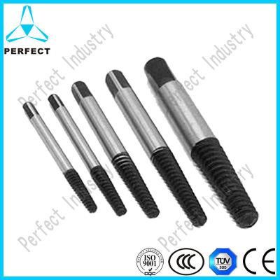 5PCS Black and White Broken Damaged Screw Extractor Set for Remover Damaged Bolt and Broken Screw