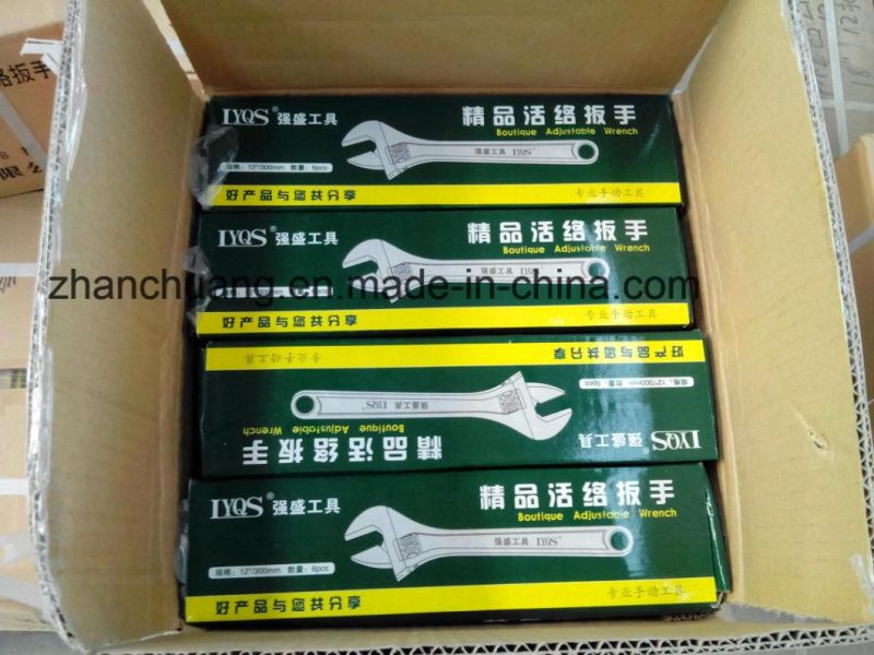 Chrome Vanadium Drop Forged Steel Adjustable Spanner