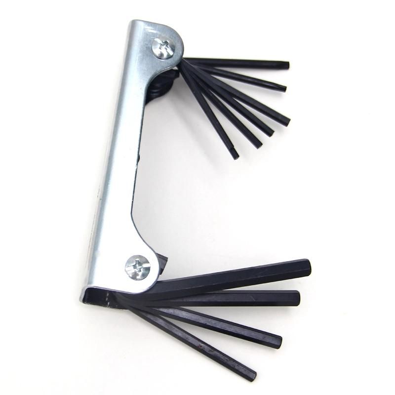 Folding Allen Wrench Set with Holder Allen Key Set