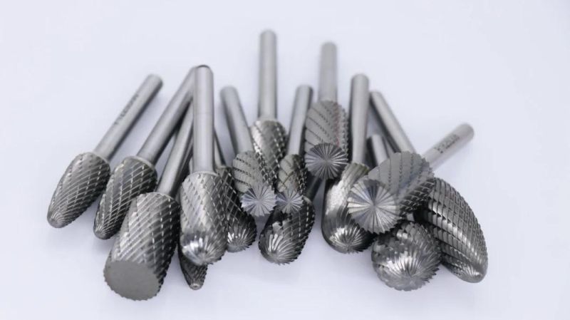 Extra-long Shank Carbide Rotary Burrs