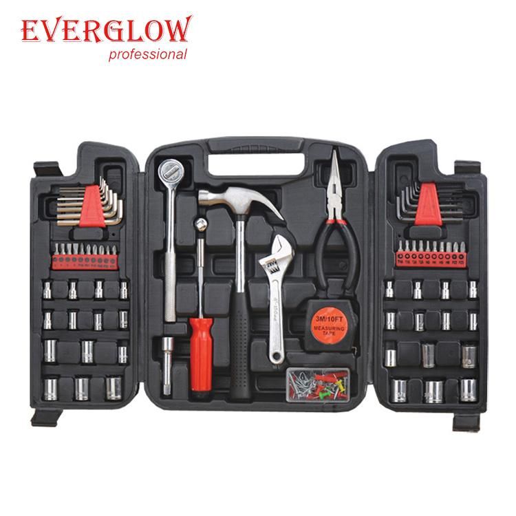 Household Hand Multifunction Car Repair Tool Box Kit Set