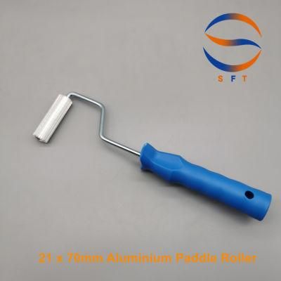 21mm X 70mm Aluminium Paddle Rollers FRP Tools for Laminating