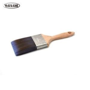 High Quality Brush with Color Nylon Bristle Wooden Handle