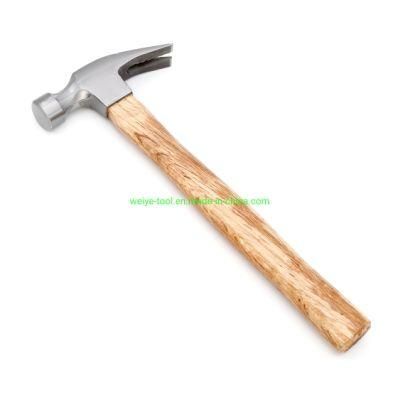 Factory Direct Sale American Claw Hammer with Wood Handle