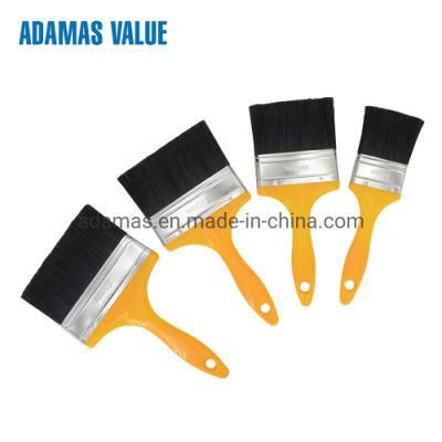 Plastic Handle Paint Brush and Synthetic Flat Brush 34312