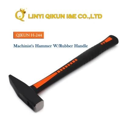H-244 Construction Hardware Hand Tools Fiberglass Handle German Type Machinist&prime;s Hammer