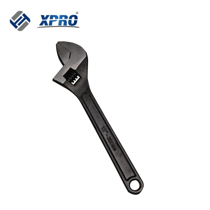 Carbon Steel Adjustable Wrench with Plastic Handle 6inch